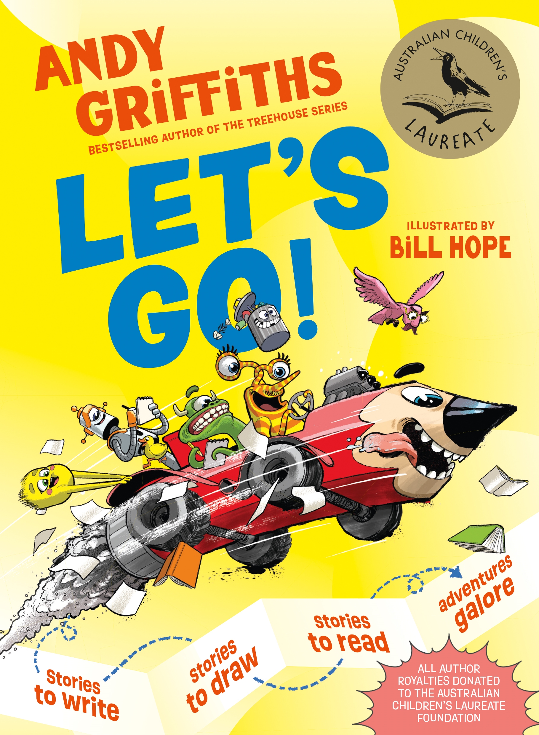 Win One of Three Copies  of Let’s Go! by Andy Griffiths